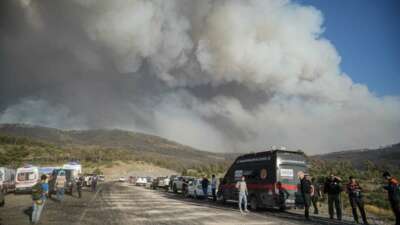 Bursa’da çıkan orman yangınlarına 185