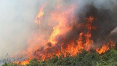 Bursa'nın Harmancık ilçesi Meyran Rampası