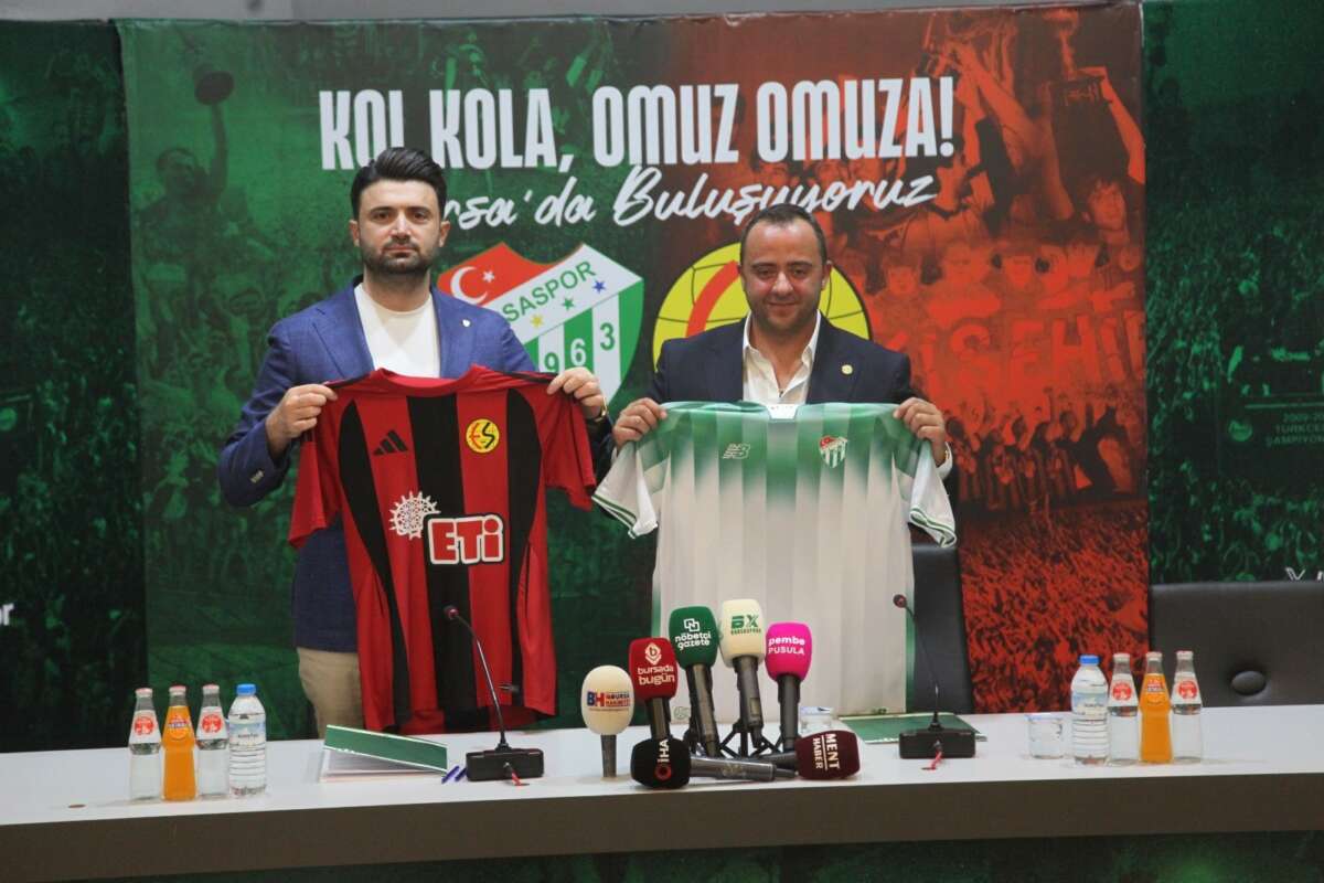 Bursaspor ve Eskişehirspor’dan dostluk maçı