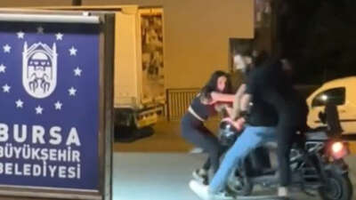 Bursa'nın Yıldırım ilçesinde alkollü olduğu