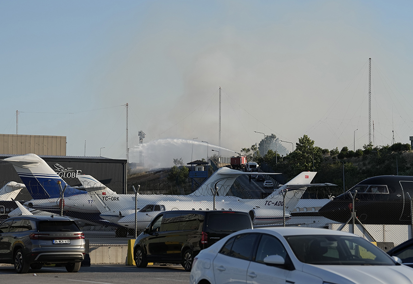 Atatürk Havalimanı’nda yangın