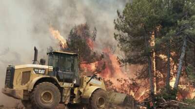 İnegöl’ün dayanışma ruhu yangın bölgesinde