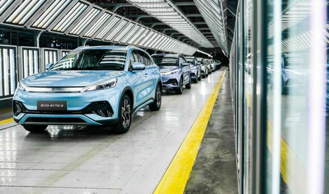 Çinli otomotiv devi BYD,