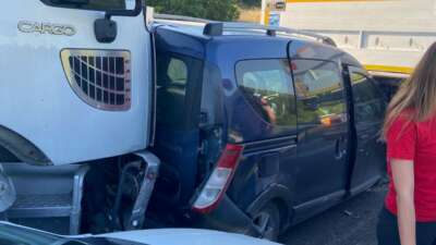 Balıkesir’in Susurluk ilçesinde, yol yapım