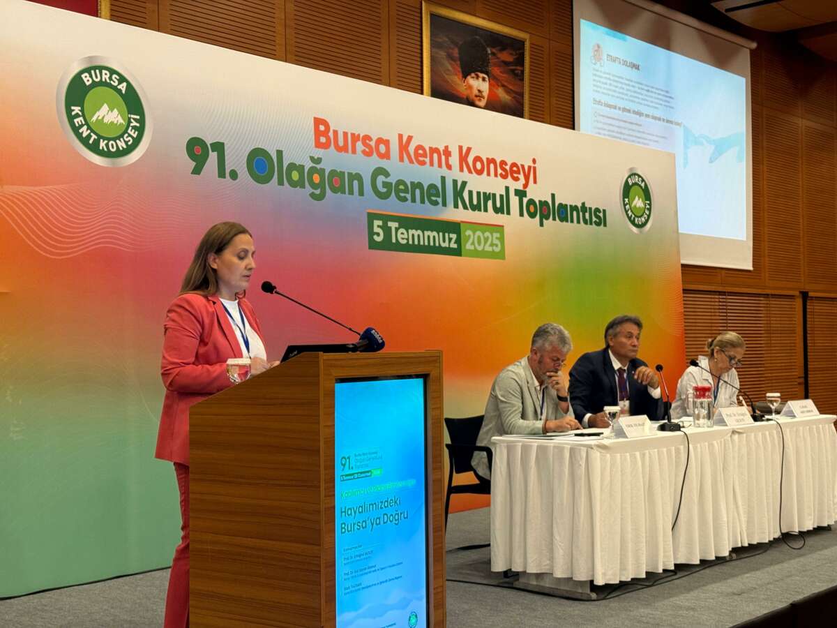 Bursa Kent Konseyi Genel Kurulu’nda kentin 2050 vizyonu konuşuldu