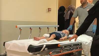 Bursa'nın İnegöl ilçesinde 3. kattaki