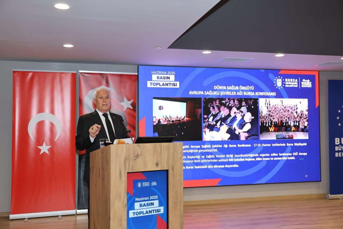 Bursa’da tehlike çanları…Şehrin 84 günlük suyu kaldı. Başkan tasarruf çağrısı yaptı