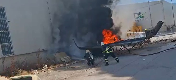 Bursa’da tekstil fabrikasında büyük yangın