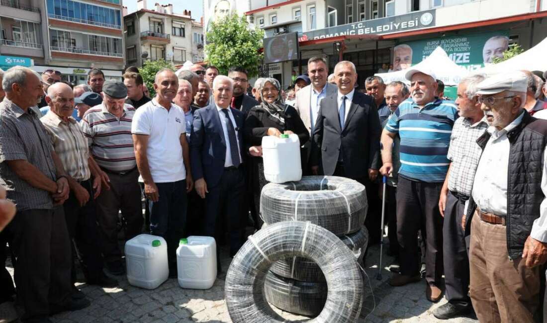 Bursa’da çiftçilere her alanda