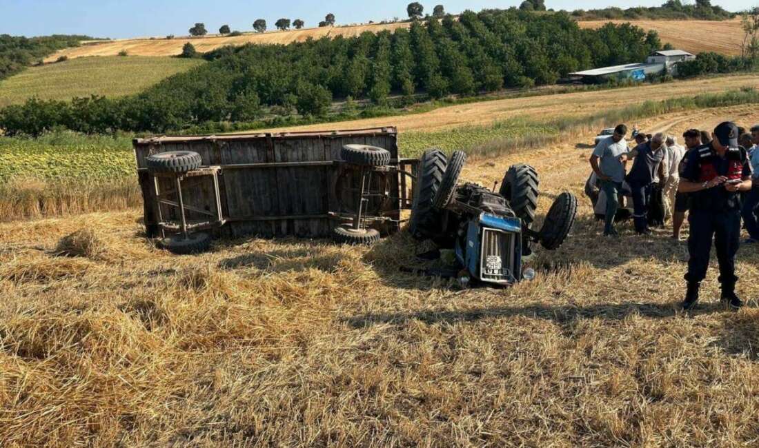 Mustafakemalpaşa Adaköy Mahallesi'nde devrilen