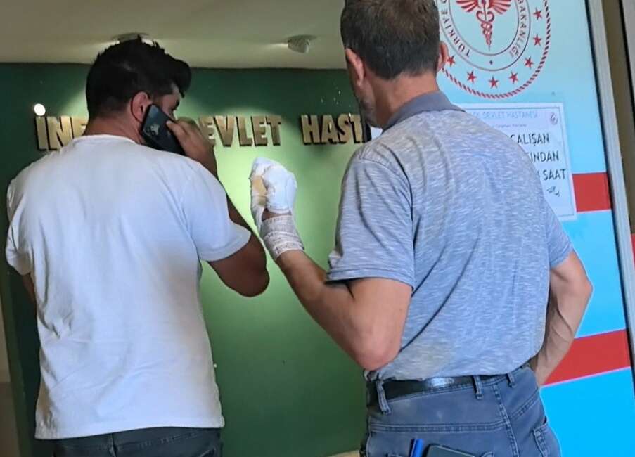 Bursa'nın İnegöl ilçesinde meydana