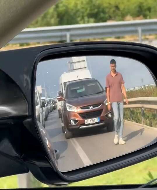 Bursa'da emniyet şeridini ihlal