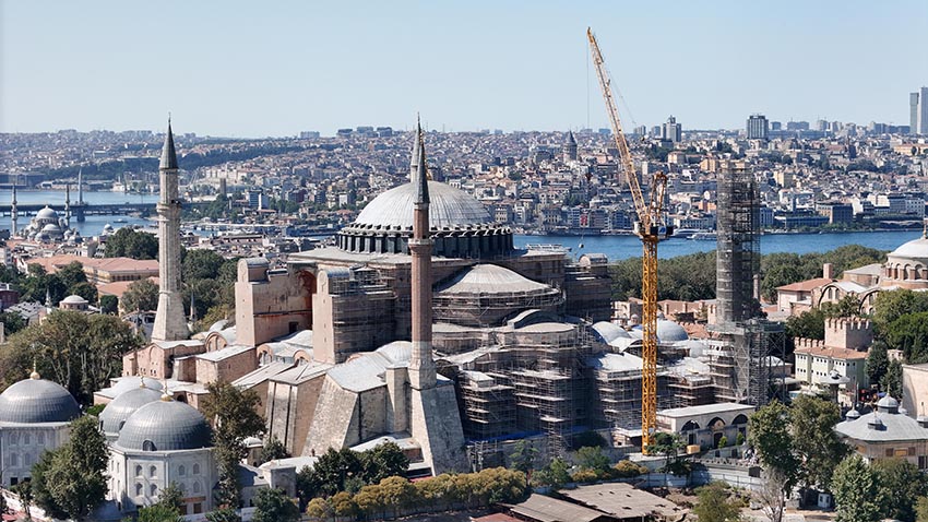 Fethin Mirası Ayasofya’da 5 yılın ardından değişenler İstanbul'un fethinden sonra Fatih