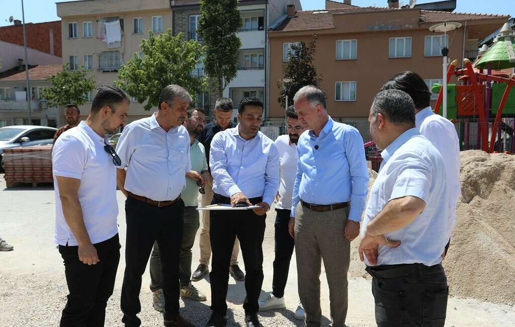 İnegöl Belediyesi, şehir merkezinde