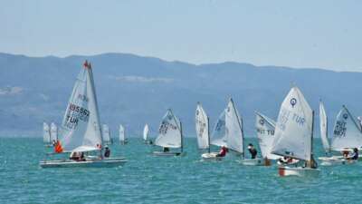 İznik Gölü’nde görsel şölen