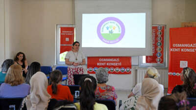 Osmangazi’de kadınlara özel sağlıklı yaşam buluşması
