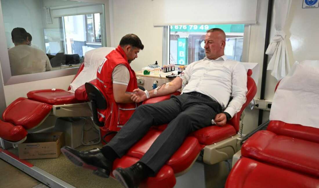 Başkan Karabatı’dan kan bağışı kampanyasına destek Bursa Kan Merkezi ve