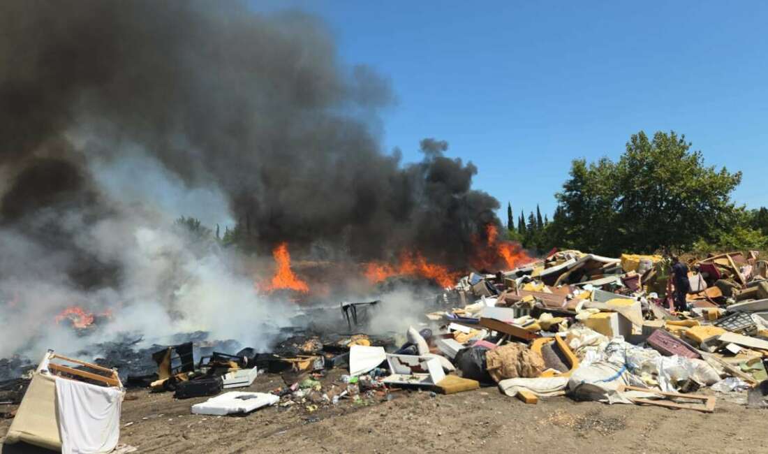 Bursa'nın Orhangazi ilçesinde katı
