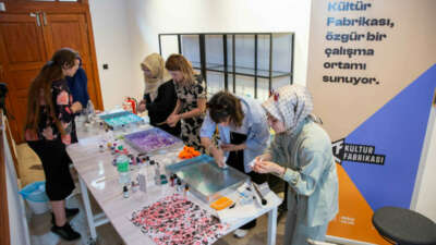 Kültür Fabrikası’nda sanat atölyeleri başladı