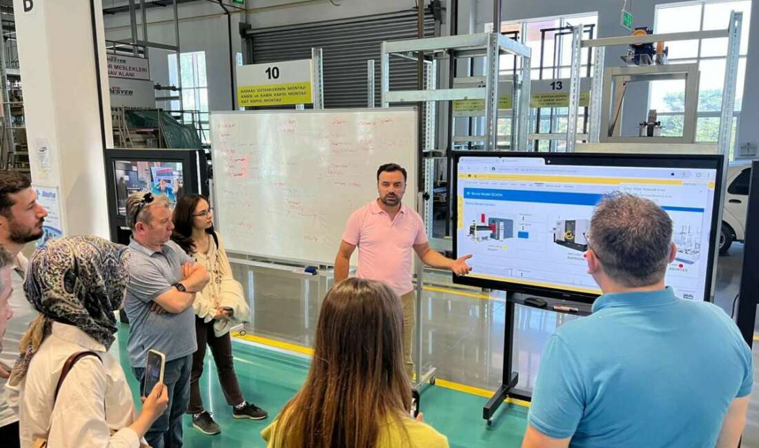 Kütahya OSB’den ‘model fabrika’ya teknik inceleme Kütahya Organize Sanayi Bölgesi