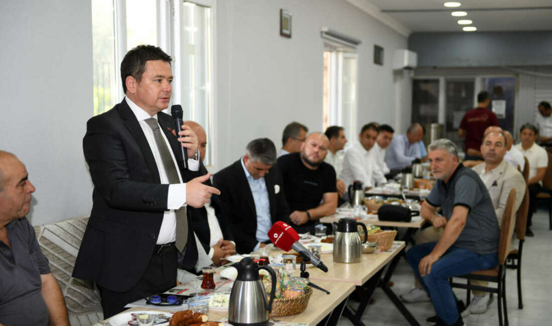 Başkan Erkan Aydın Güneştepe’de vatandaşla buluştu Osmangazi Belediye Başkanı Erkan