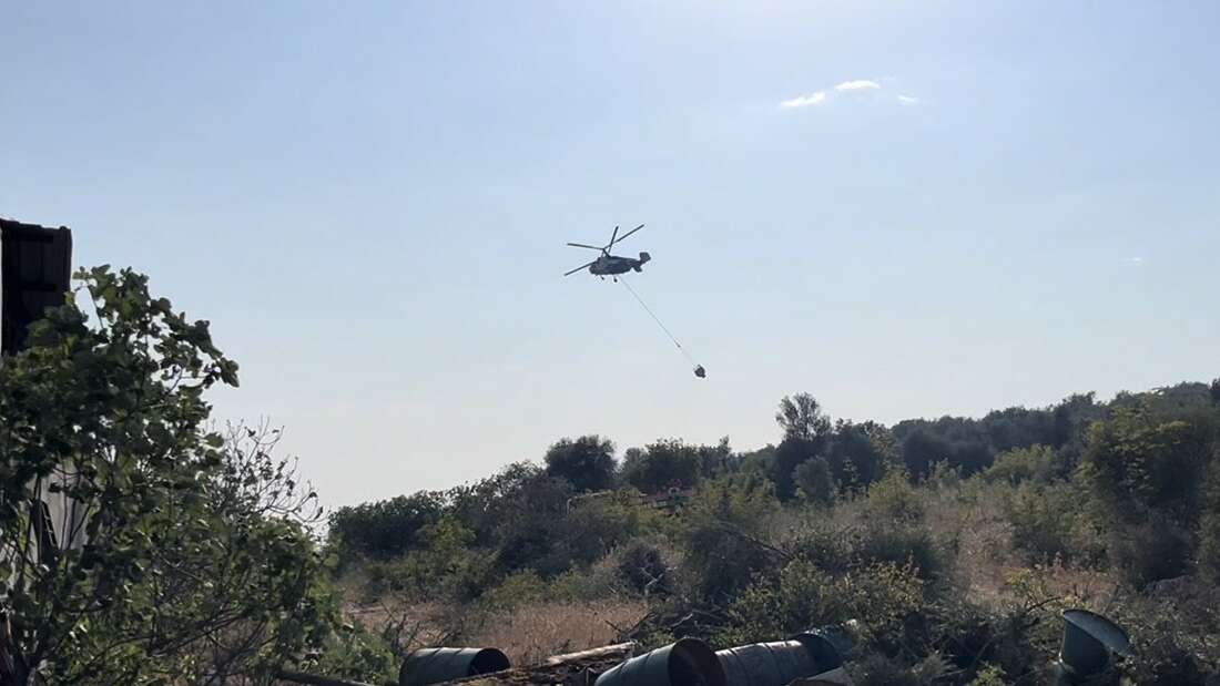 Bursa’nın Nilüfer ilçesinde çıkan