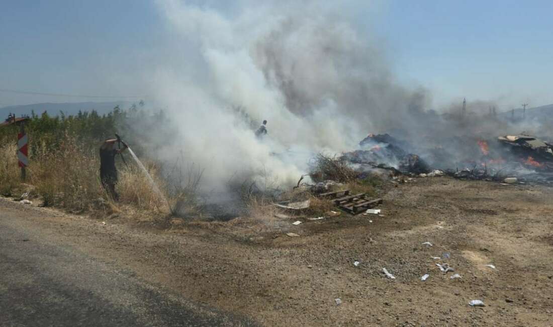 Bursa'nın Orhangazi ilçesinde molozların
