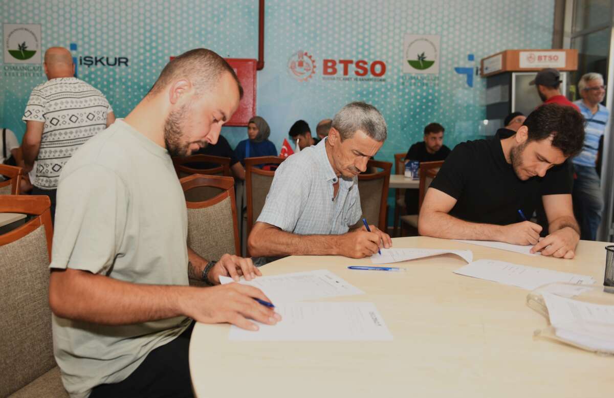 Osmangazi’de istihdam sağlayan buluşma