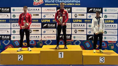 Osmangazili milli pentatlet Arda Meriç’ten dünya ikinciliği