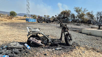 Tekirdağ'ın Şarköy ilçesinde etkisini sürdüren