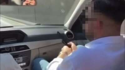 Bursa’nın Yıldırım ilçesinde seyir halindeki