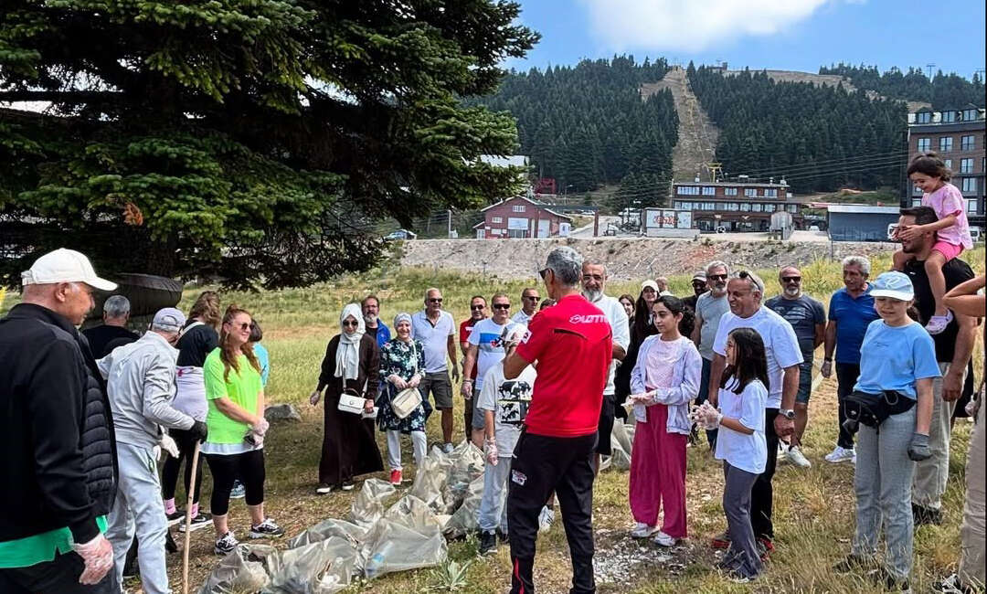 Uludağ'da yangın riskine karşı