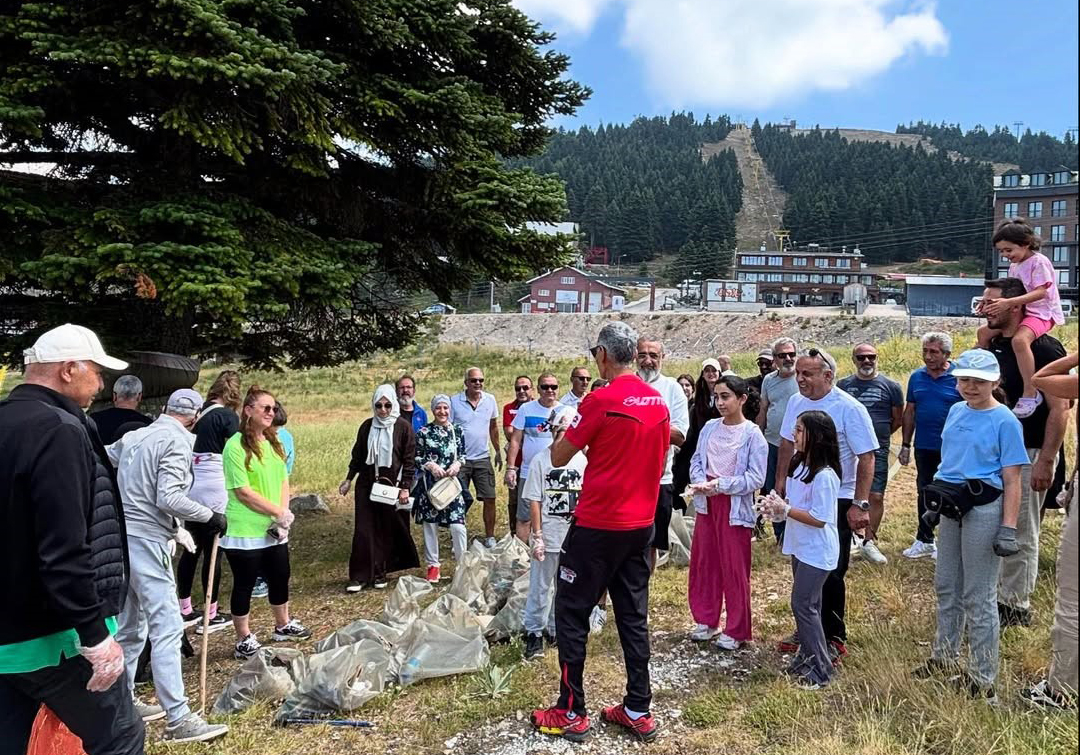 Uludağ’da yangına karşı temizlik seferberliği