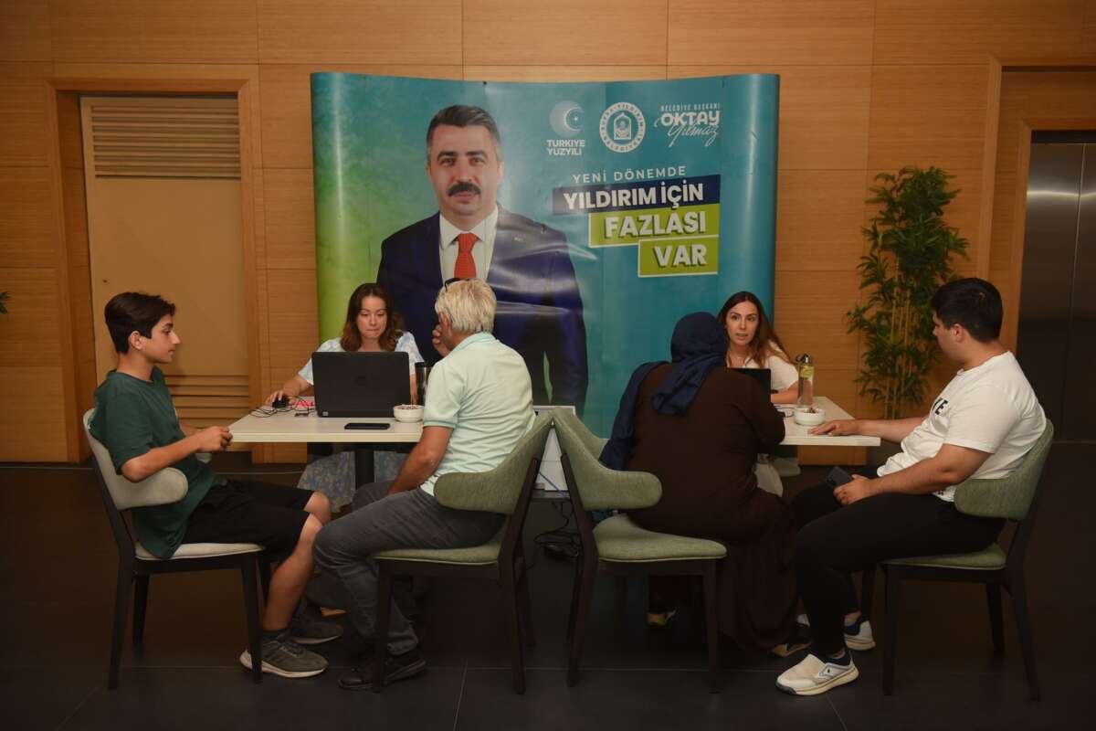 Yıldırım Belediyesi’nden ‘tercih’ desteği