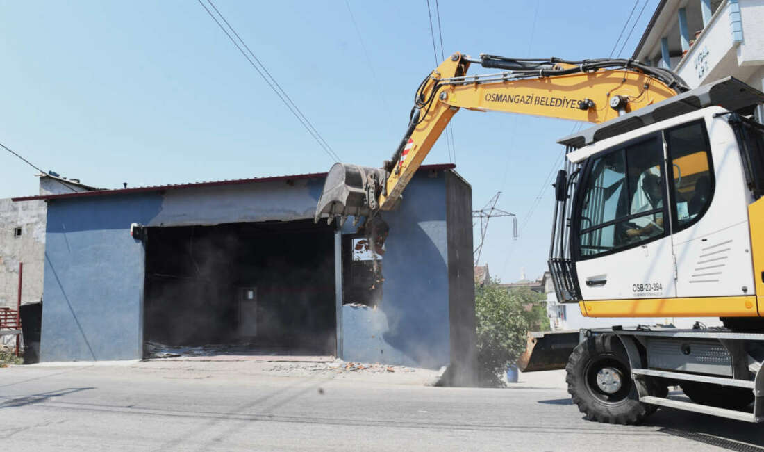 Kaçak yapılaşmaya karşı mücadelesini