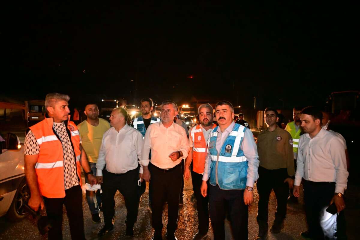 Yangın felaketine ‘Yıldırım’ müdahale