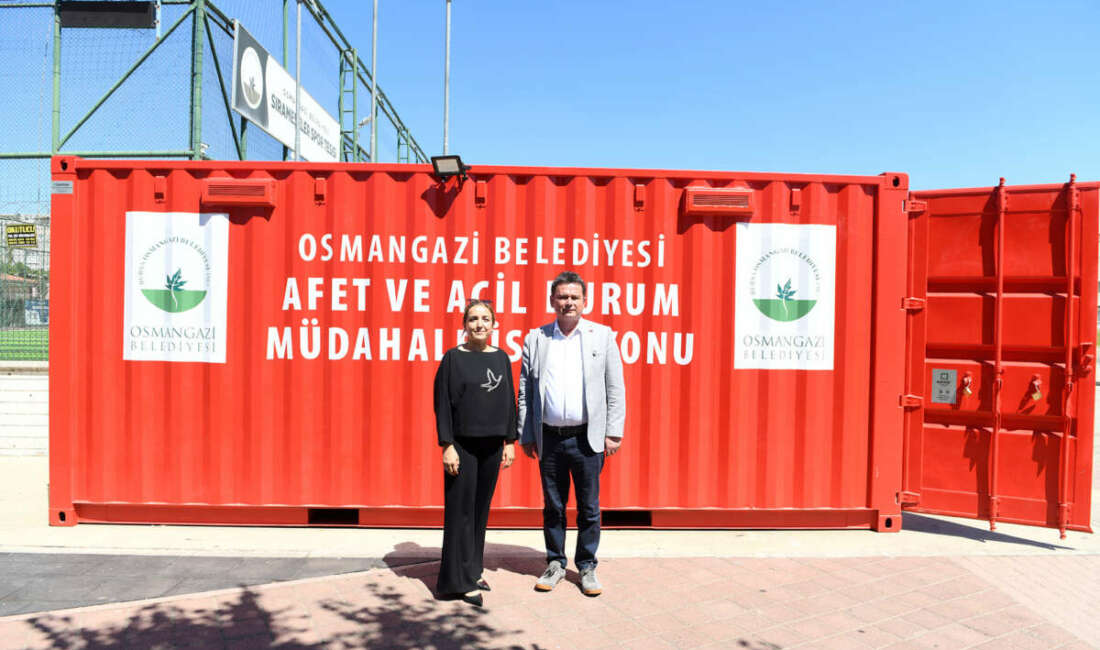 Osmangazi Belediyesi’nden örnek afet projesi Osmangazi Belediyesi, Soğanlı Mahallesi’nin