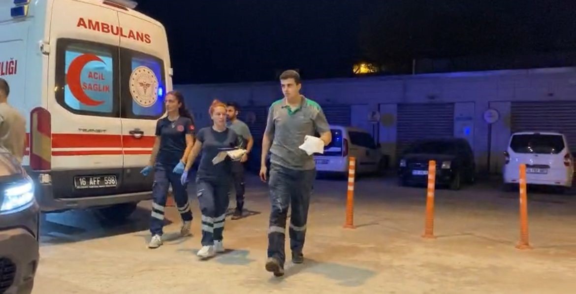 Elini makinaya kaptıran işçi yaralandı