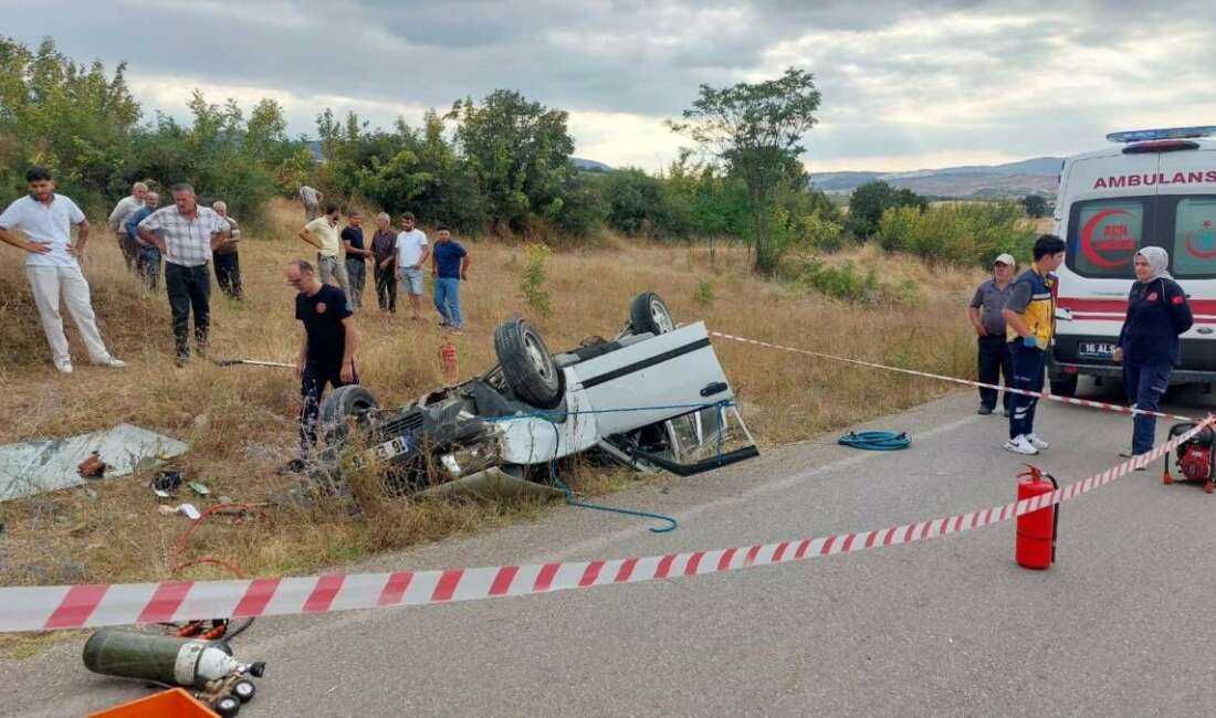 Bursa'nın İnegöl ilçesinde meydana
