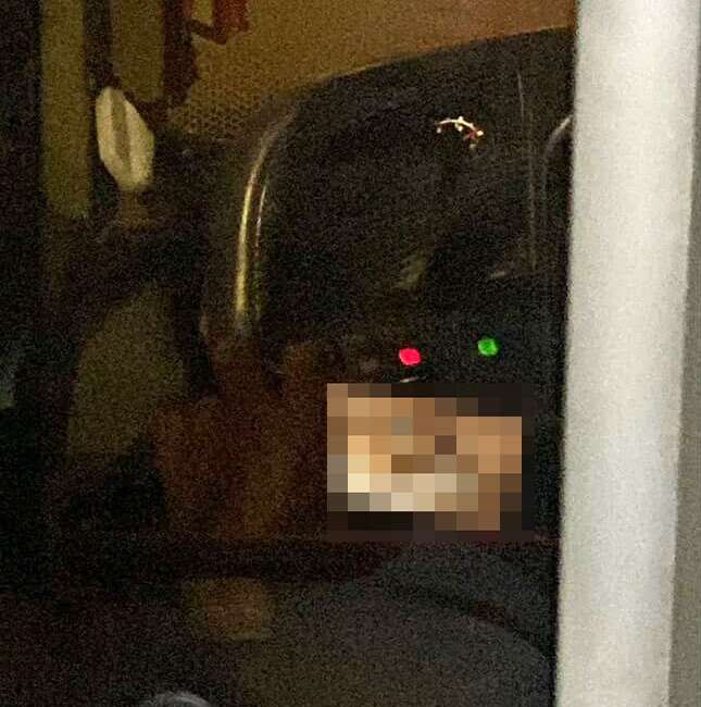 Bursa'da seyir halinde müstehcen