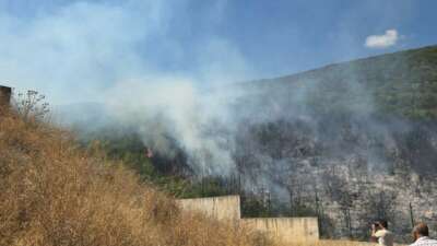 Bursa'nın Orhangazi ilçesinin yüksek kesimlerinde
