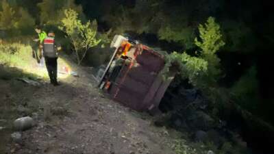 Bursa'nın İnegöl ilçesinde kontrolden çıkan