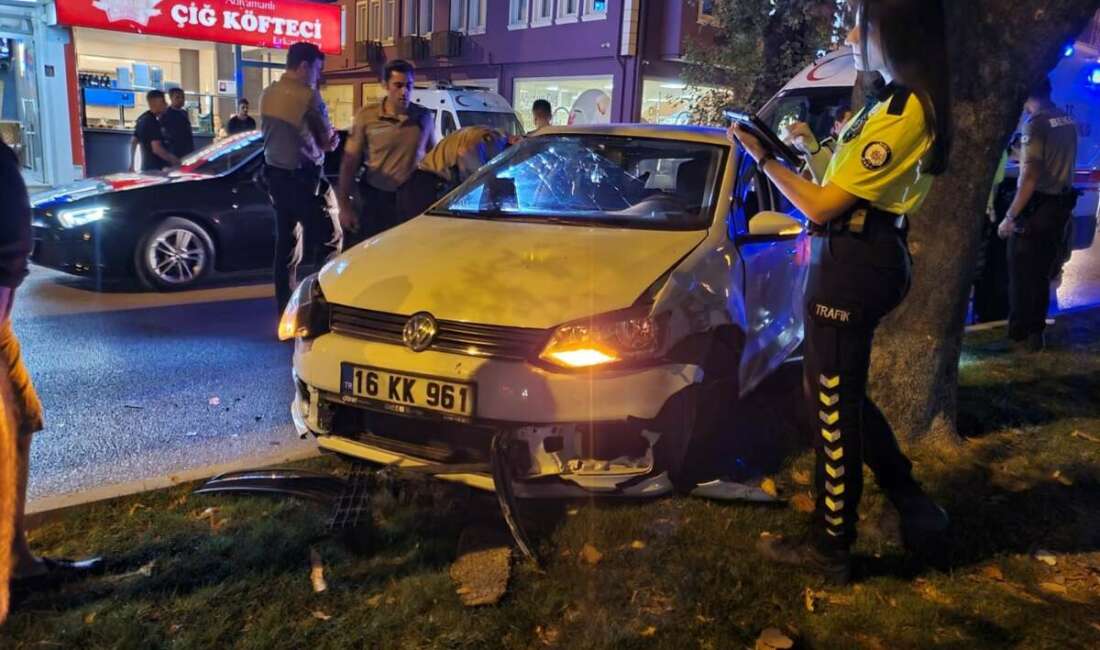 Bursa'nın İnegöl ilçesinde meydana