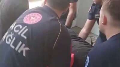 Bursa’da asansörde korkulu anlar: 1 yaralı