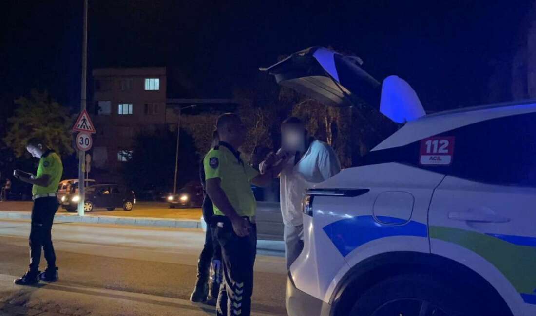 Bursa'nın İnegöl ilçesinde polisin