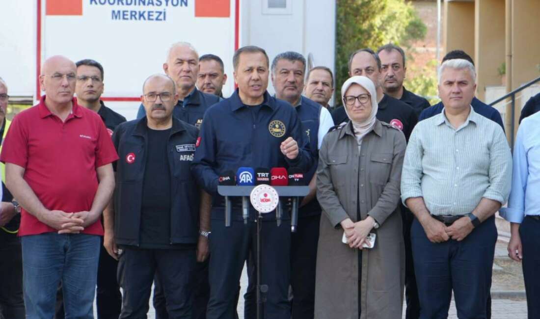 İçişleri Bakanı Ali Yerlikaya,