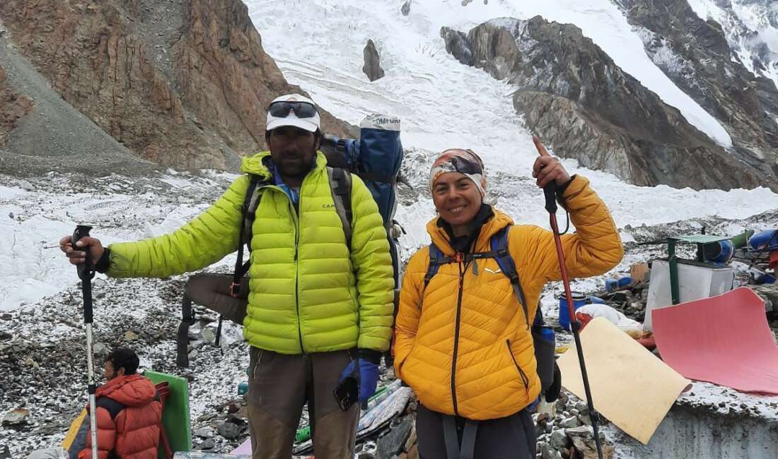 Türk kadın dağcı Esin