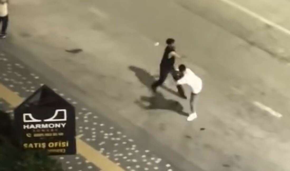 Korku dolu anlar kamerada Bursa'nın Nilüfer ilçesinde yaşanan