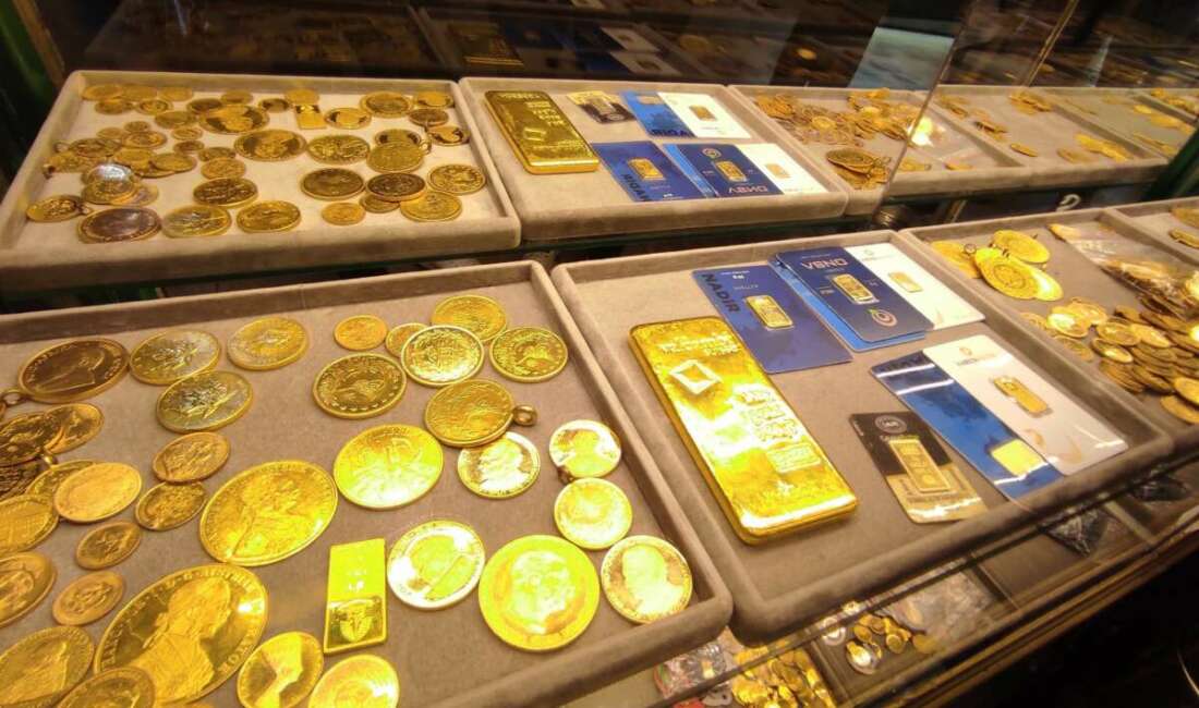Altın fiyatları son üç haftanın en düşük seviyesine geriledi Jeopolitik gerilimin azalmasıyla altın