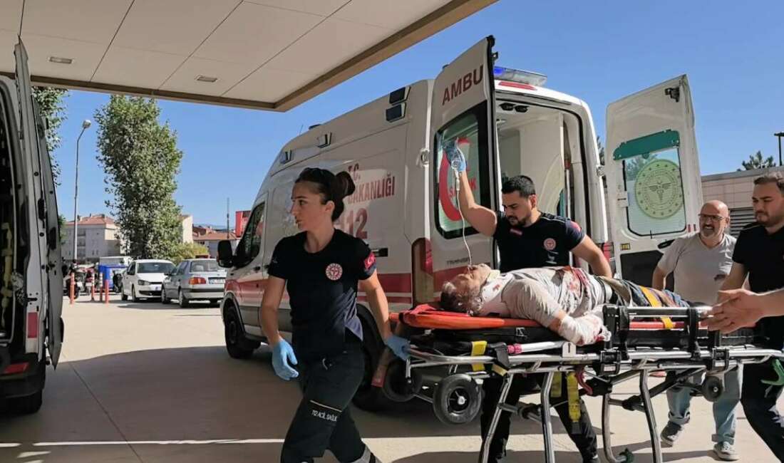 Bursa'nın İnegöl ilçesinde asansör